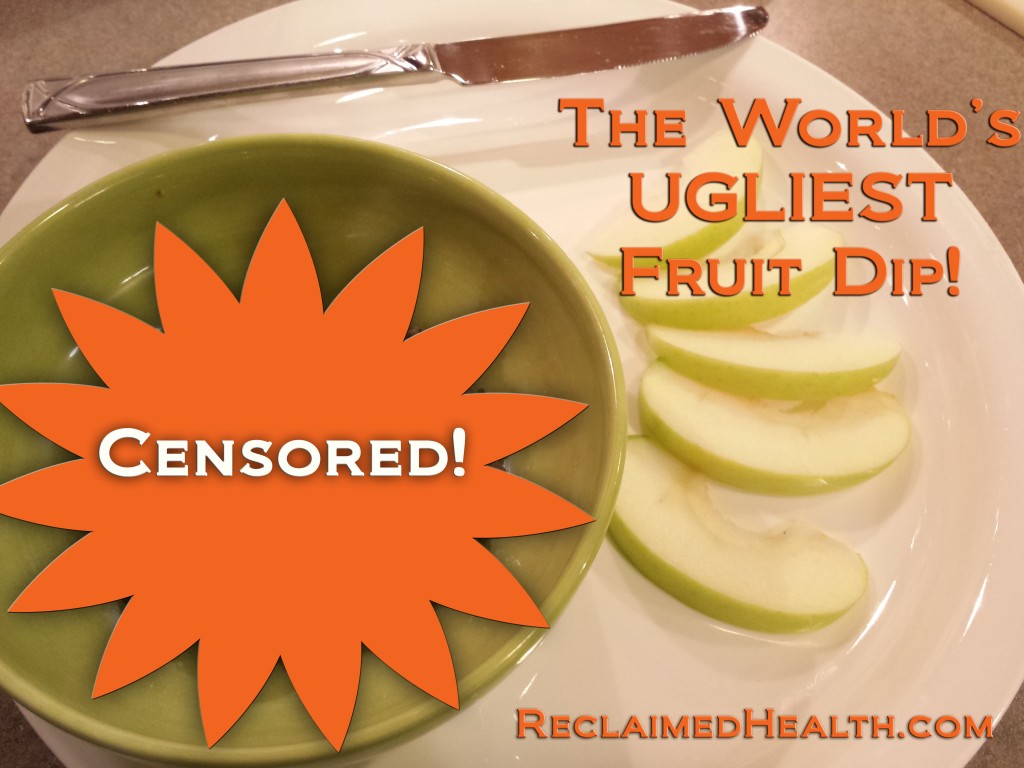 World's Ugliest Fruit Dip